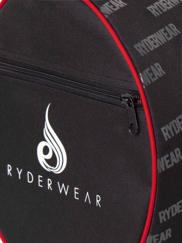 Ryderwear Men Bags Ryderwear Signature Duffle Men's Bags Black/Red | CA2529TV