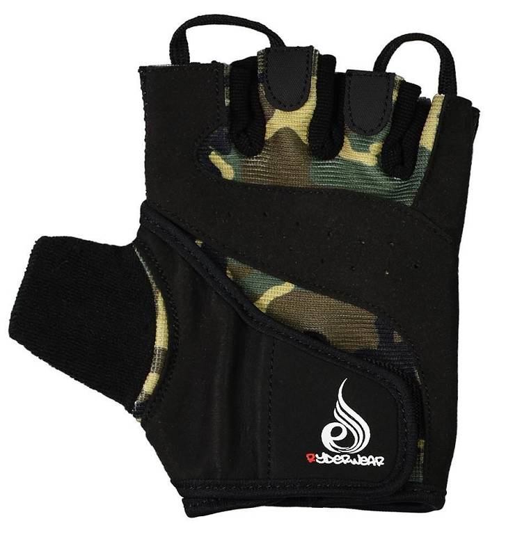 Ryderwear Men Gloves Camo Lifting Men\'s Gloves Black/Camo | CA2548SO