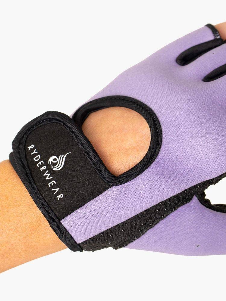 Ryderwear Men Gloves Lifting Men's Gloves Lavender | CA2544HK