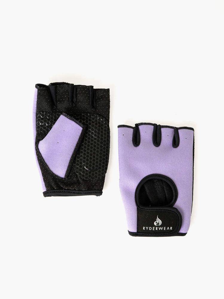 Ryderwear Men Gloves Lifting Men's Gloves Lavender | CA2544HK