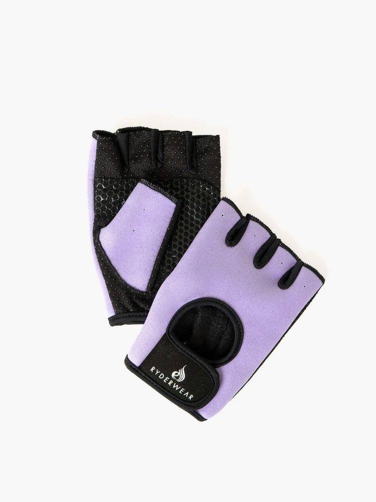 Ryderwear Men Gloves Lifting Men\'s Gloves Lavender | CA2544HK