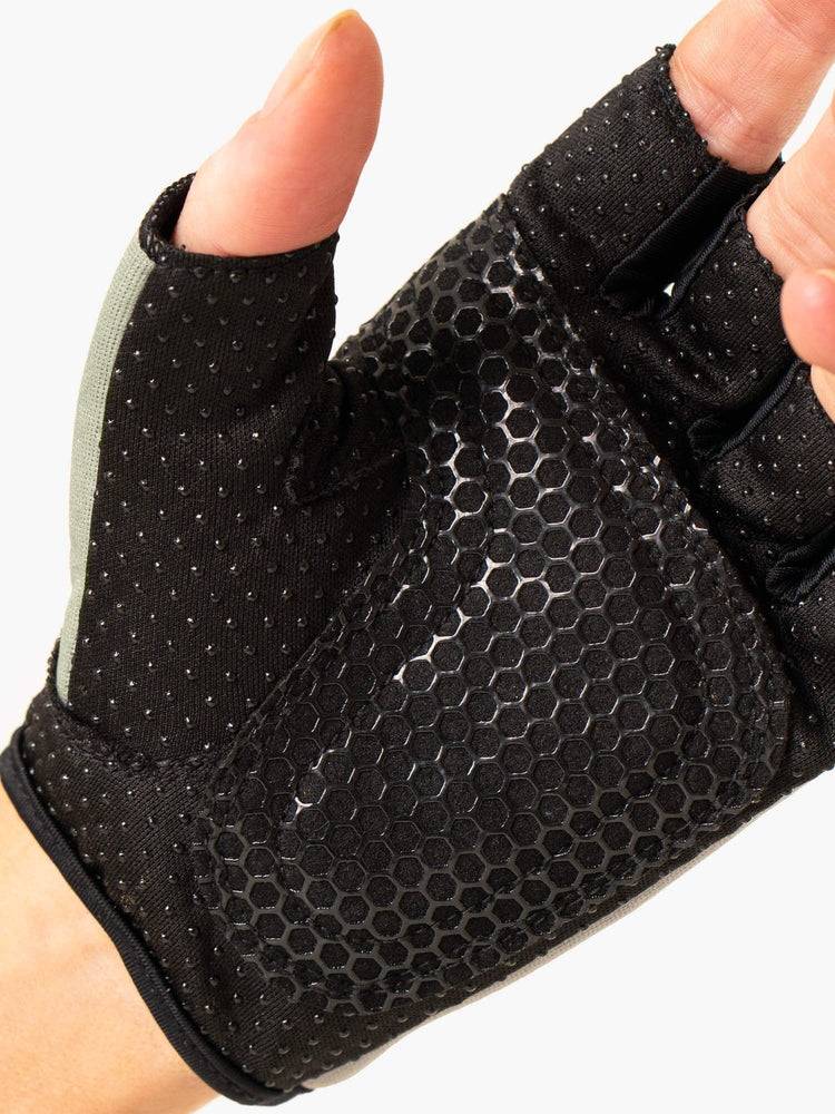 Ryderwear Men Gloves Lifting Men's Gloves Sage | CA2545GL