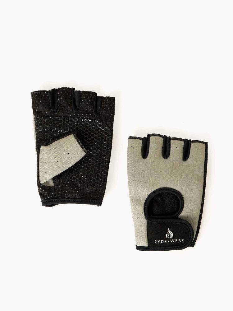 Ryderwear Men Gloves Lifting Men's Gloves Sage | CA2545GL