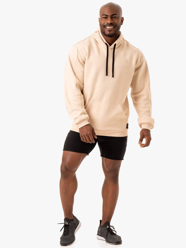 Ryderwear Men Hoodie Force Pullover Men's Hoodie Sand | CA2689ZG