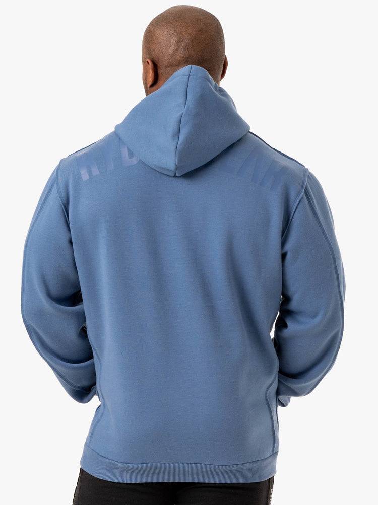 Ryderwear Men Hoodie Force Pullover Men's Hoodie Blue | CA2690LH