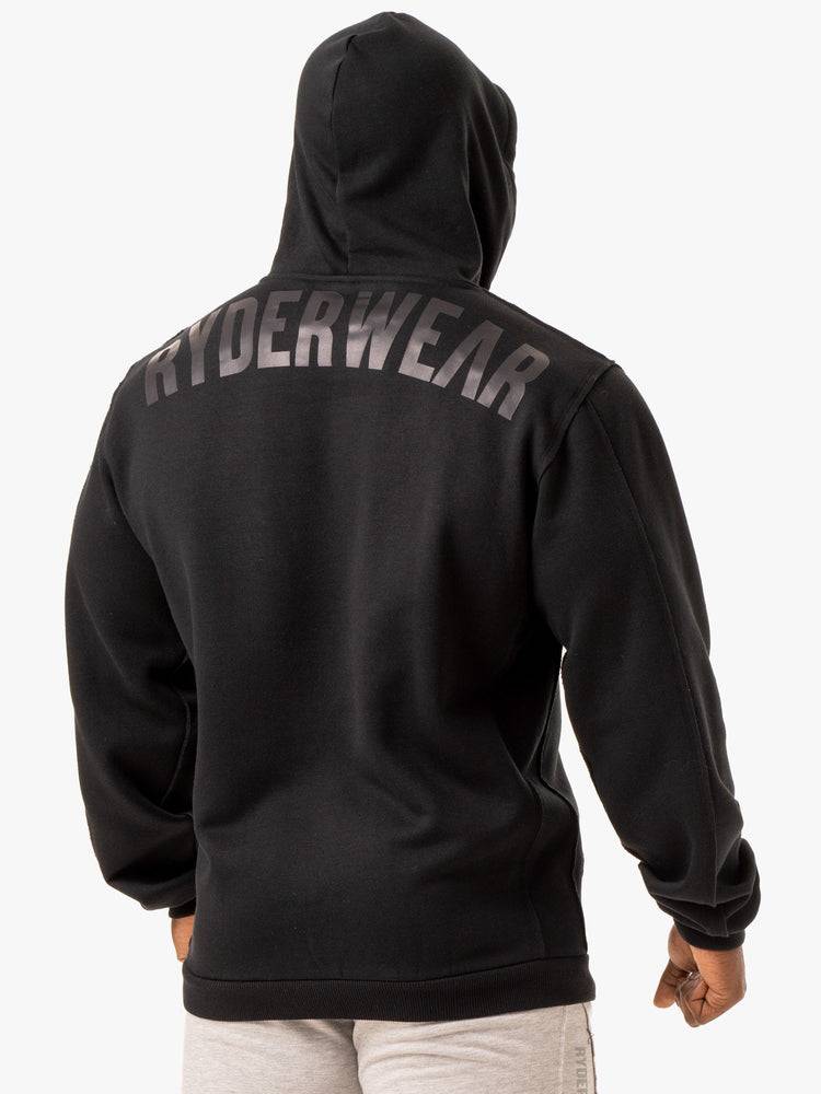 Ryderwear Men Hoodie Force Pullover Men's Hoodie Black | CA2693HK