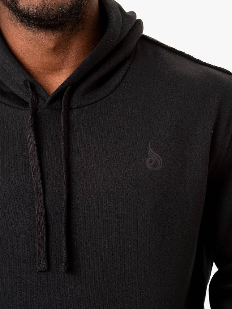 Ryderwear Men Hoodie Force Pullover Men's Hoodie Black | CA2693HK