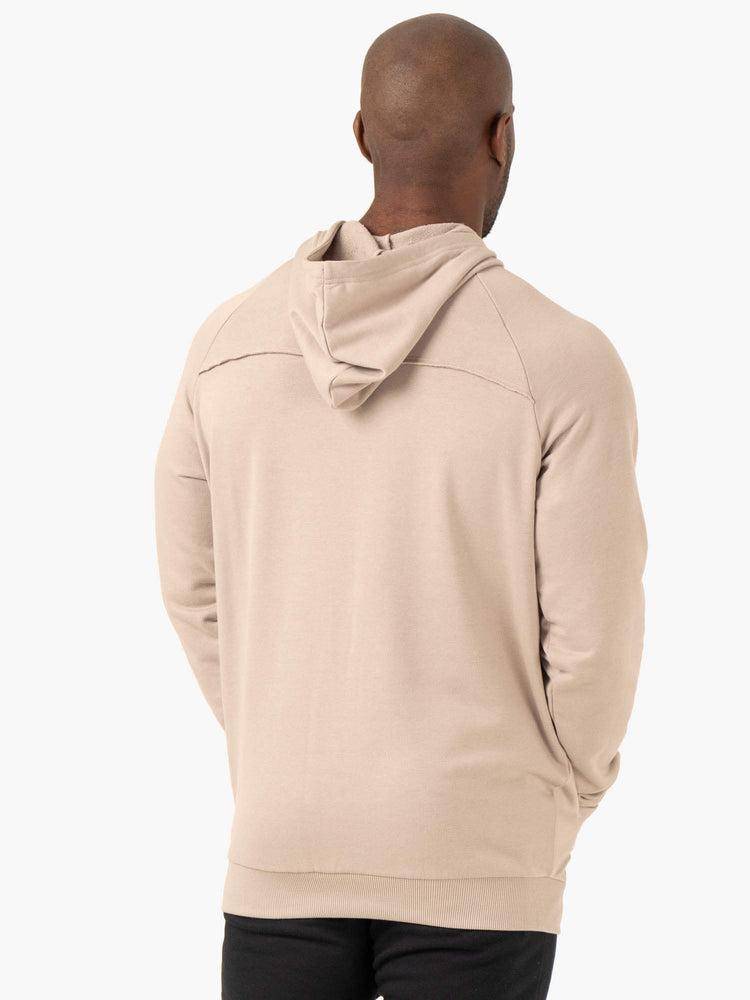 Ryderwear Men Hoodie Pursuit Zip Up Men's Hoodie Sand | CA2681WY