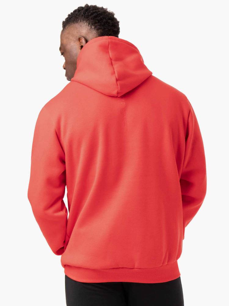 Ryderwear Men Hoodie Reset Pullover Men's Hoodie Red | CA2672AP