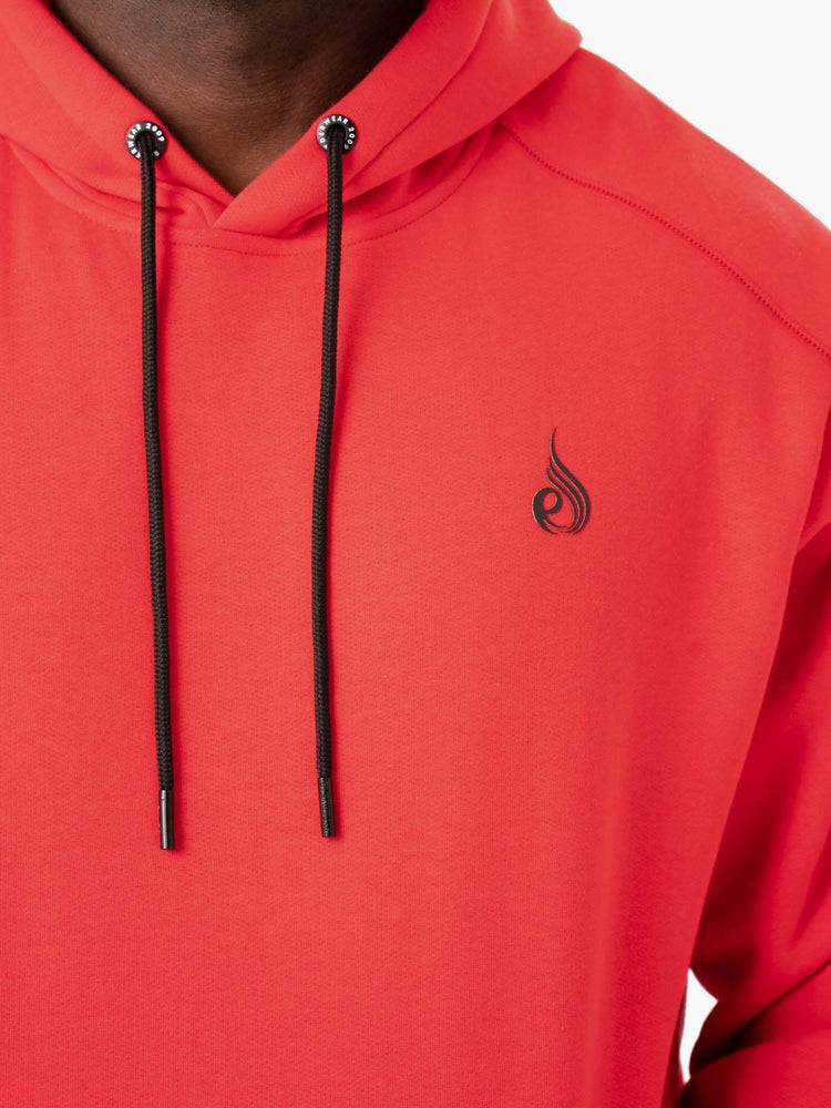 Ryderwear Men Hoodie Reset Pullover Men's Hoodie Red | CA2672AP