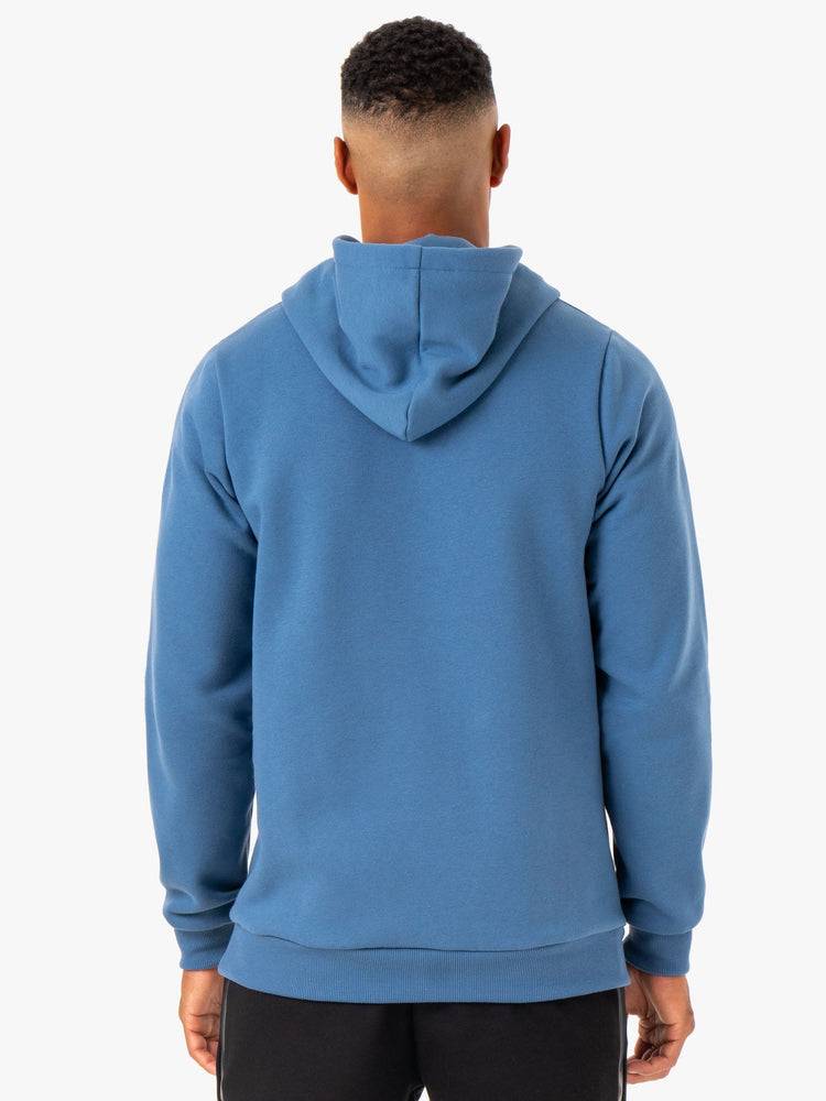 Ryderwear Men Hoodie Restore Pullover Men's Hoodie Blue | CA2668GL