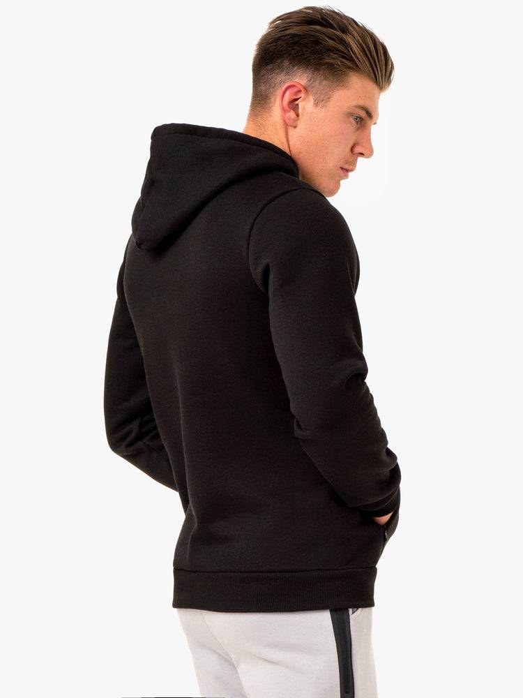 Ryderwear Men Hoodie Restore Pullover Men's Hoodie Black | CA2669FM