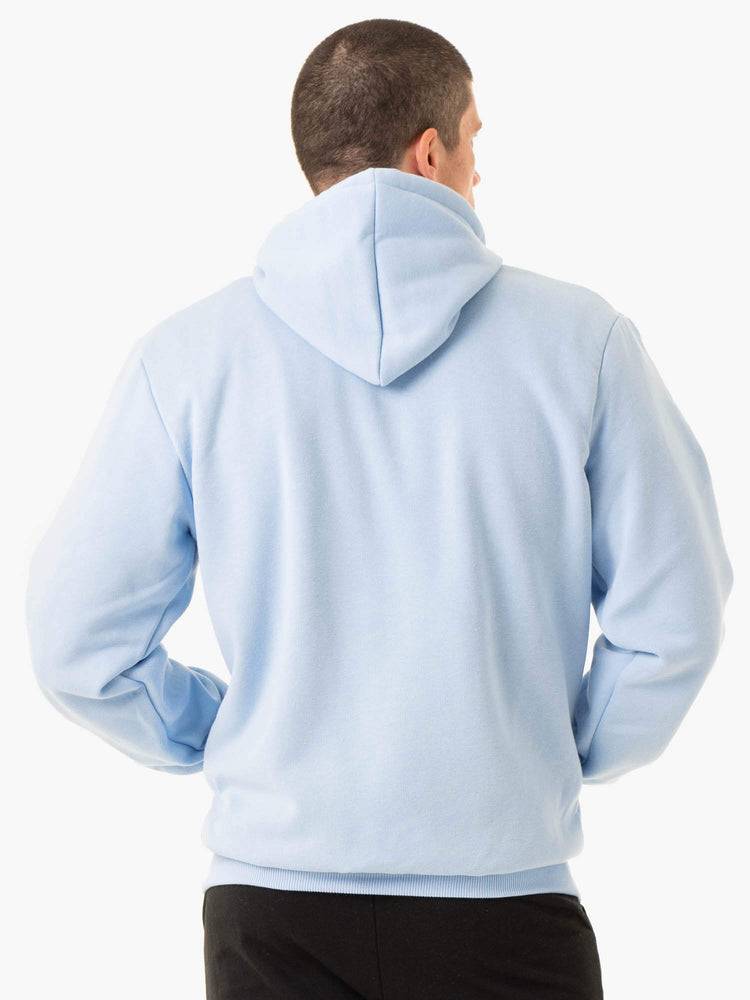 Ryderwear Men Jackets Essential Zip Up Men's Jackets Sky Blue | CA2719OR