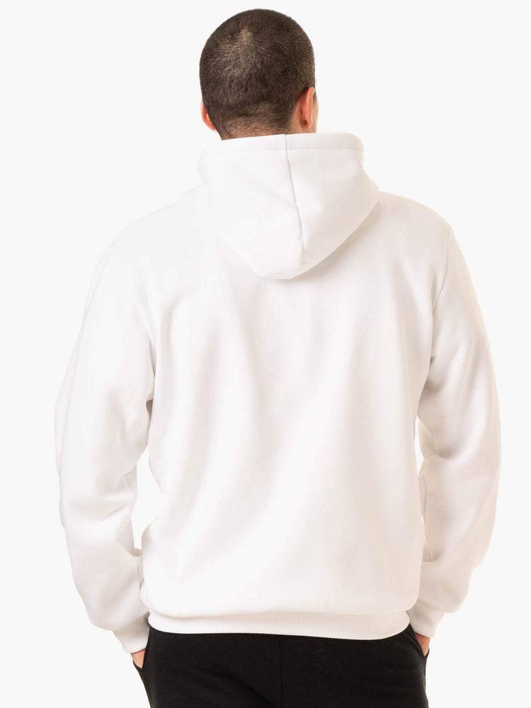 Ryderwear Men Jackets Essential Zip Up Men's Jackets White | CA2721UT