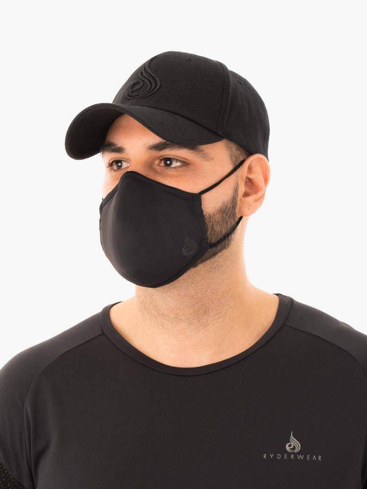 Ryderwear Men Ryderwear Face Mask Men's Accessories Black | CA2511VD