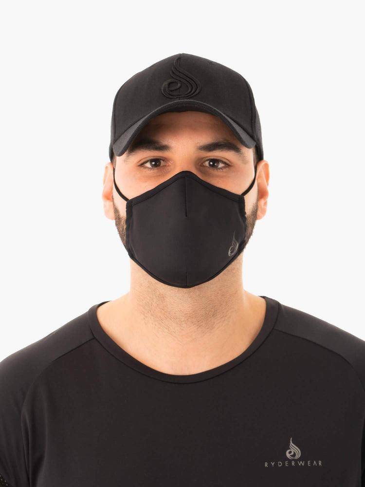 Ryderwear Men Ryderwear Face Mask Men's Accessories Black | CA2511VD