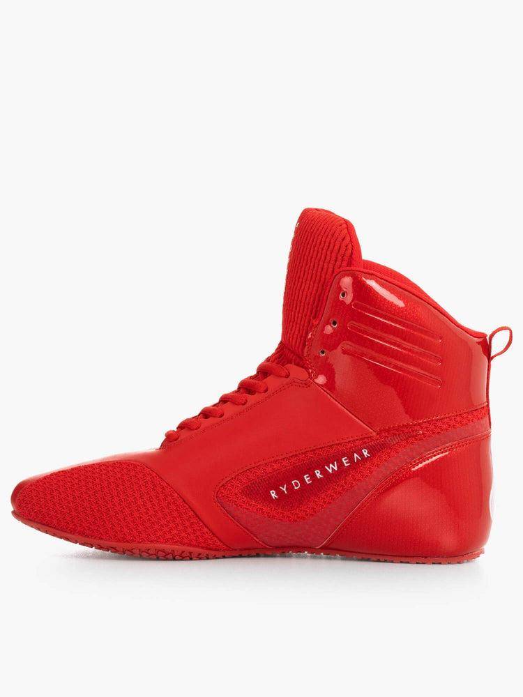 Ryderwear Men Shoes D-Mak Carbon Fibre Men's Shoes Red | CA2578IS