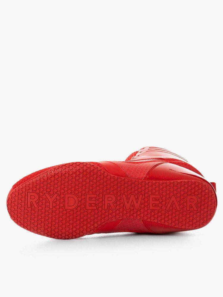 Ryderwear Men Shoes D-Mak Carbon Fibre Men's Shoes Red | CA2578IS