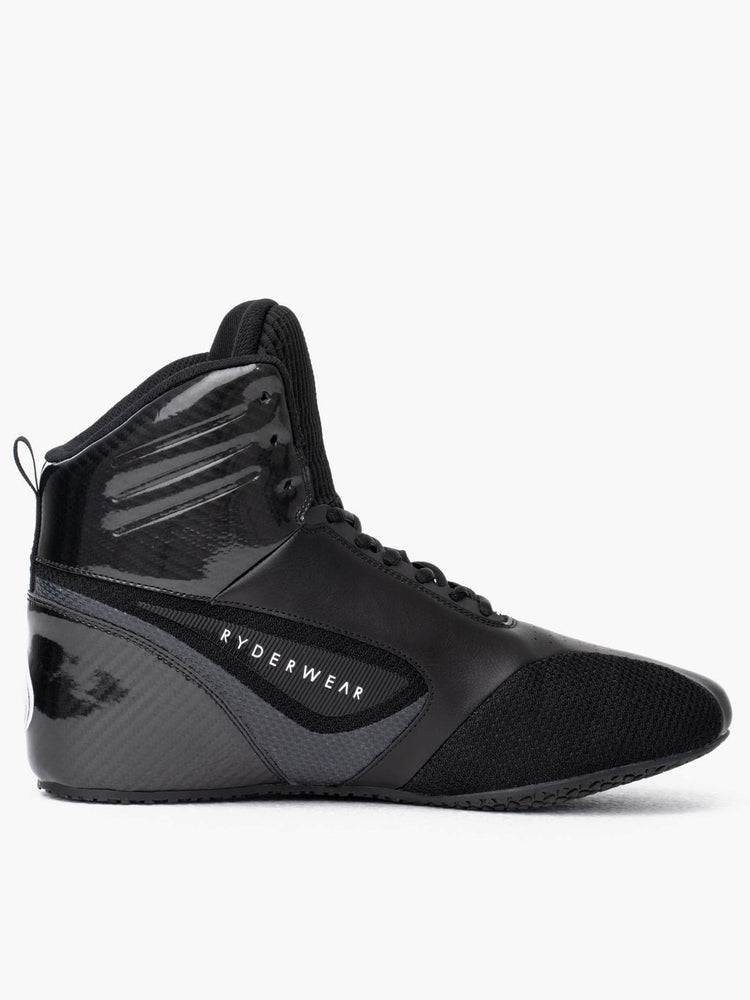 Ryderwear Men Shoes D-Mak Carbon Fibre Men\'s Shoes Black | CA2579UT