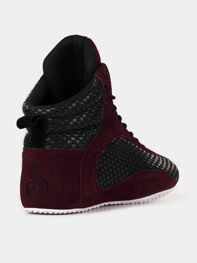 Ryderwear Men Shoes D-Mak Carbon Men's Shoes Burgundy | CA2580YU