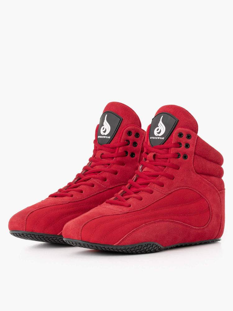 Ryderwear Men Shoes D-Mak Originals Men's Shoes Red | CA2568KI