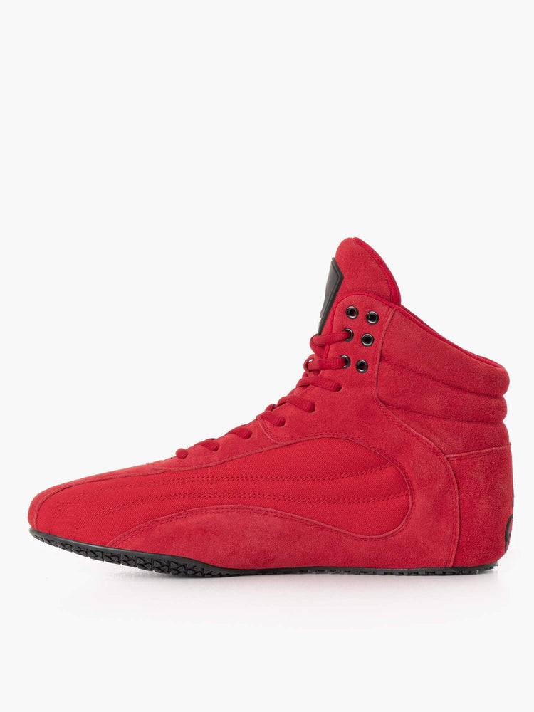 Ryderwear Men Shoes D-Mak Originals Men's Shoes Red | CA2568KI