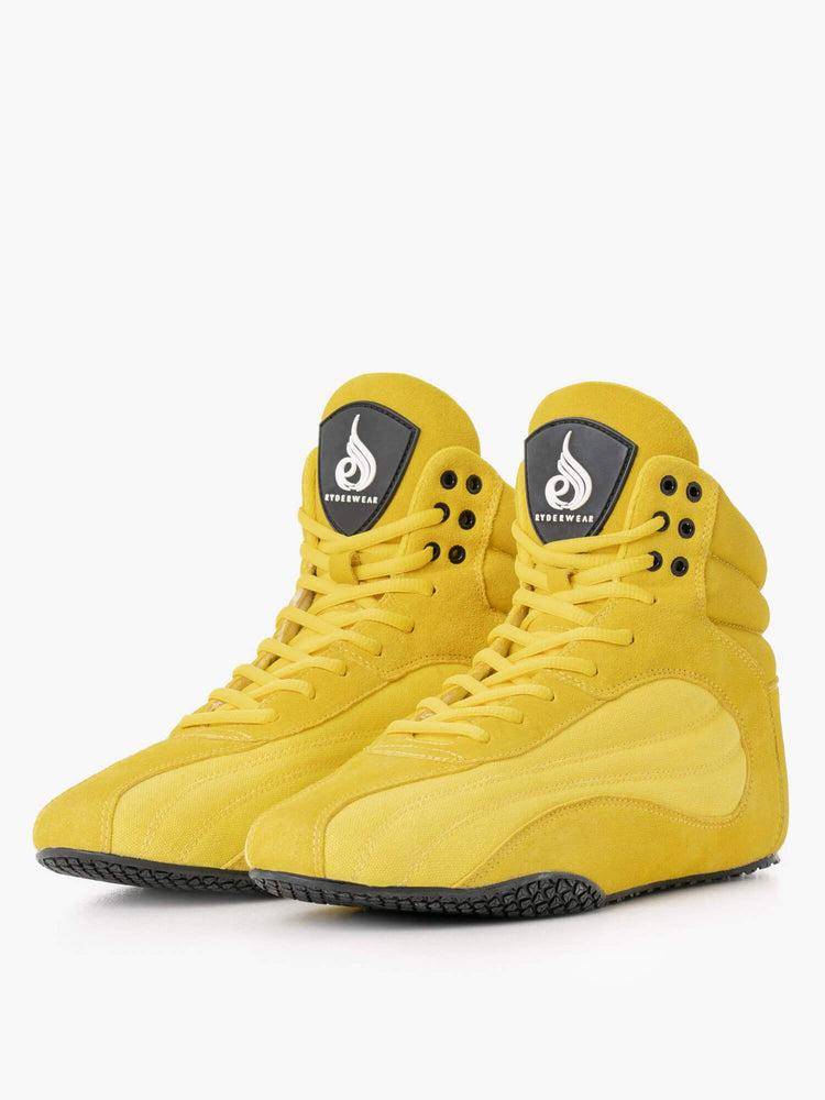 Ryderwear Men Shoes D-Mak Originals Men's Shoes Yellow | CA2570HK