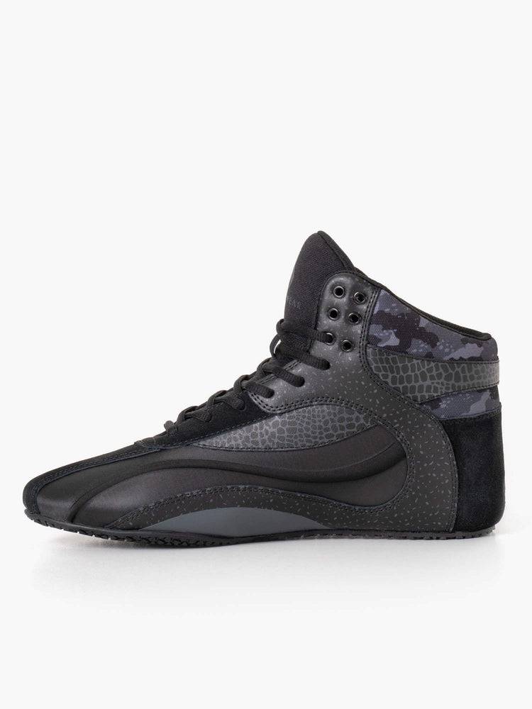 Ryderwear Men Shoes D-Mak Rapid Men's Shoes Black | CA2563VD