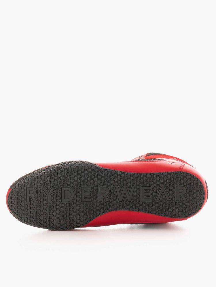 Ryderwear Men Shoes D-Mak Rogue Men's Shoes Red | CA2559QZ