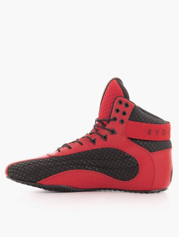 Ryderwear Men Shoes D-Mak Rogue Men's Shoes Red | CA2559QZ