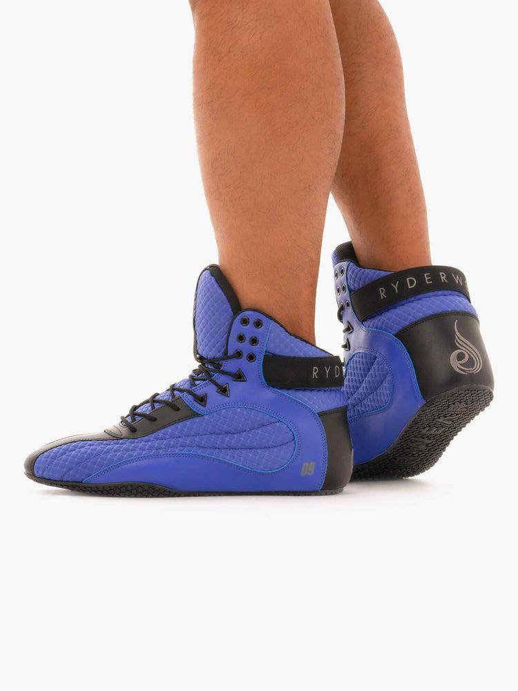 Ryderwear Men Shoes D-Mak Rogue Men's Shoes Blue | CA2561NB