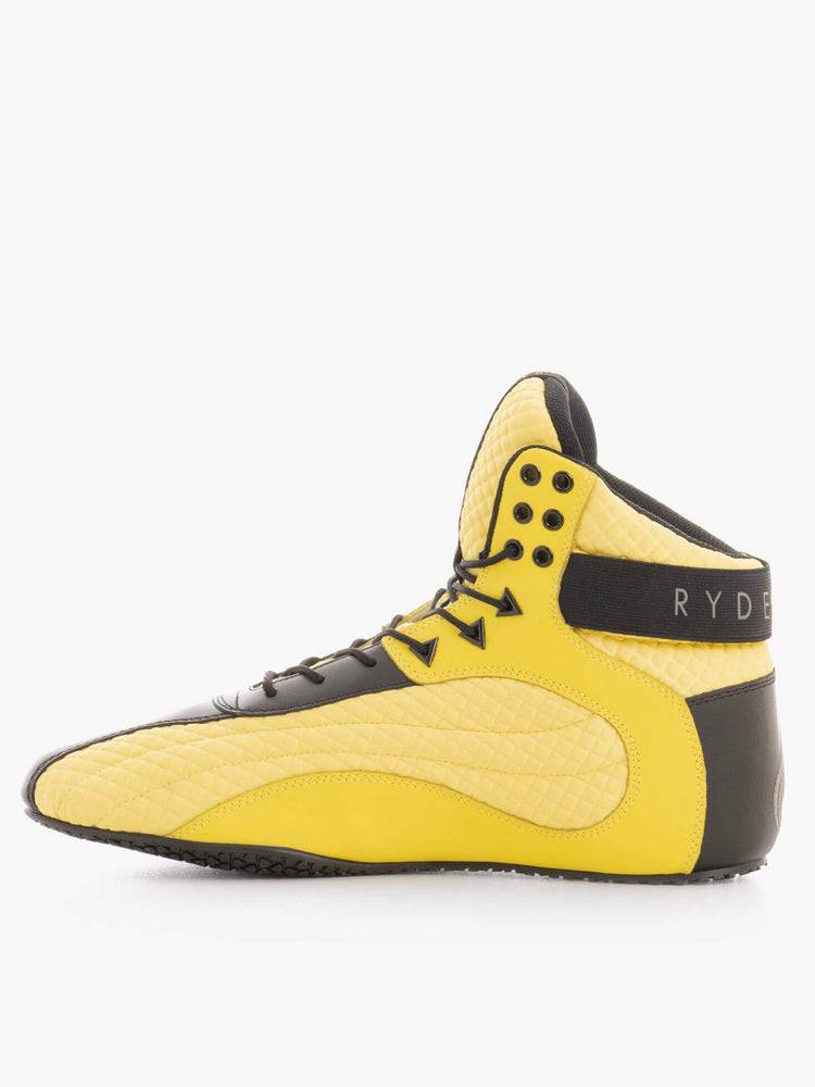 Ryderwear Men Shoes D-Mak Rogue Men's Shoes Yellow | CA2562BC