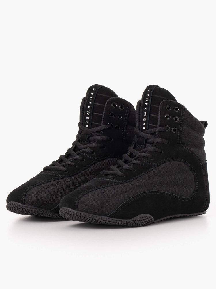 Ryderwear Men Shoes Womens D-Mak Men's Shoes Black | CA2549AP