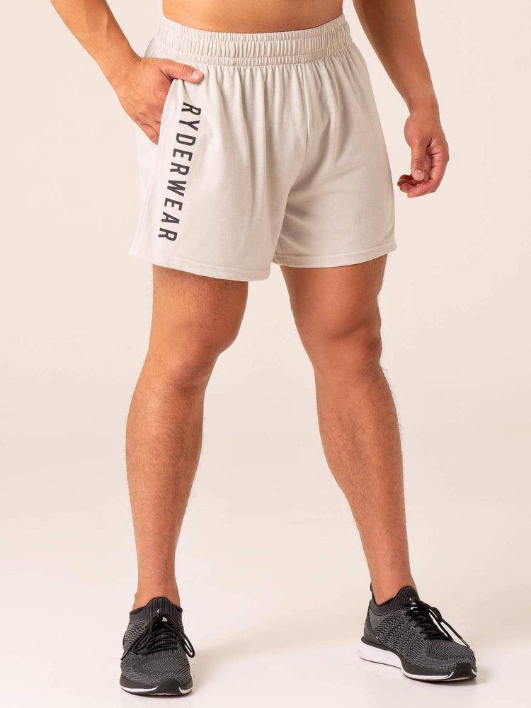 Ryderwear Men Shorts Advance Arnie Men's Shorts Stone | CA2809HK