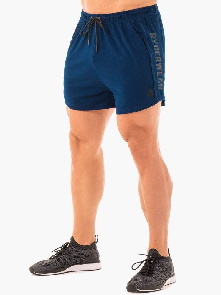 Ryderwear Men Shorts Arnie Men\'s Shorts Navy | CA2803CE