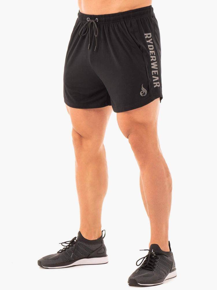 Ryderwear Men Shorts Arnie Men\'s Shorts Black | CA2805ZG