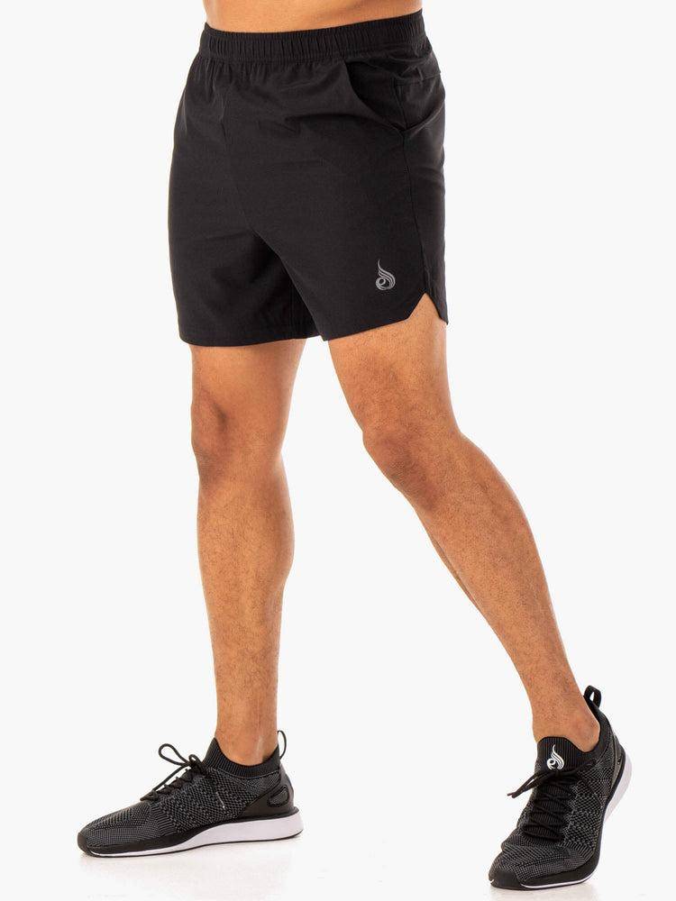 Ryderwear Men Shorts Division Training Men's Shorts Black | CA2794TV