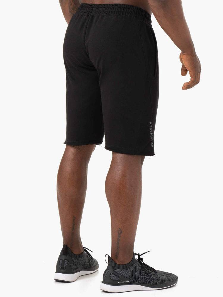 Ryderwear Men Shorts Iron Track Men's Shorts Black | CA2773IS