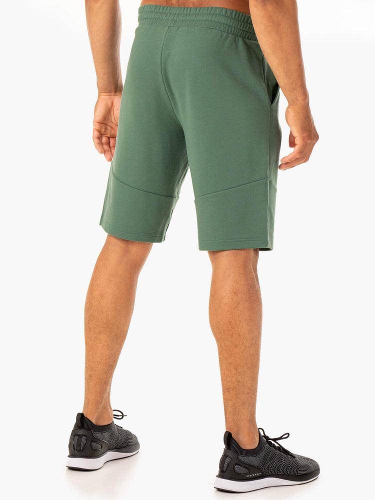 Ryderwear Men Shorts Limitless Track Men's Shorts Forest Green | CA2771PQ