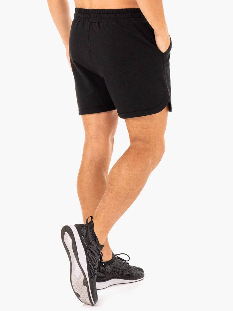 Ryderwear Men Shorts Optimal Gym Men's Shorts Black | CA2766GL