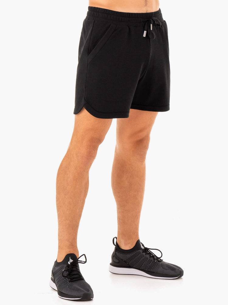 Ryderwear Men Shorts Optimal Gym Men's Shorts Black | CA2766GL