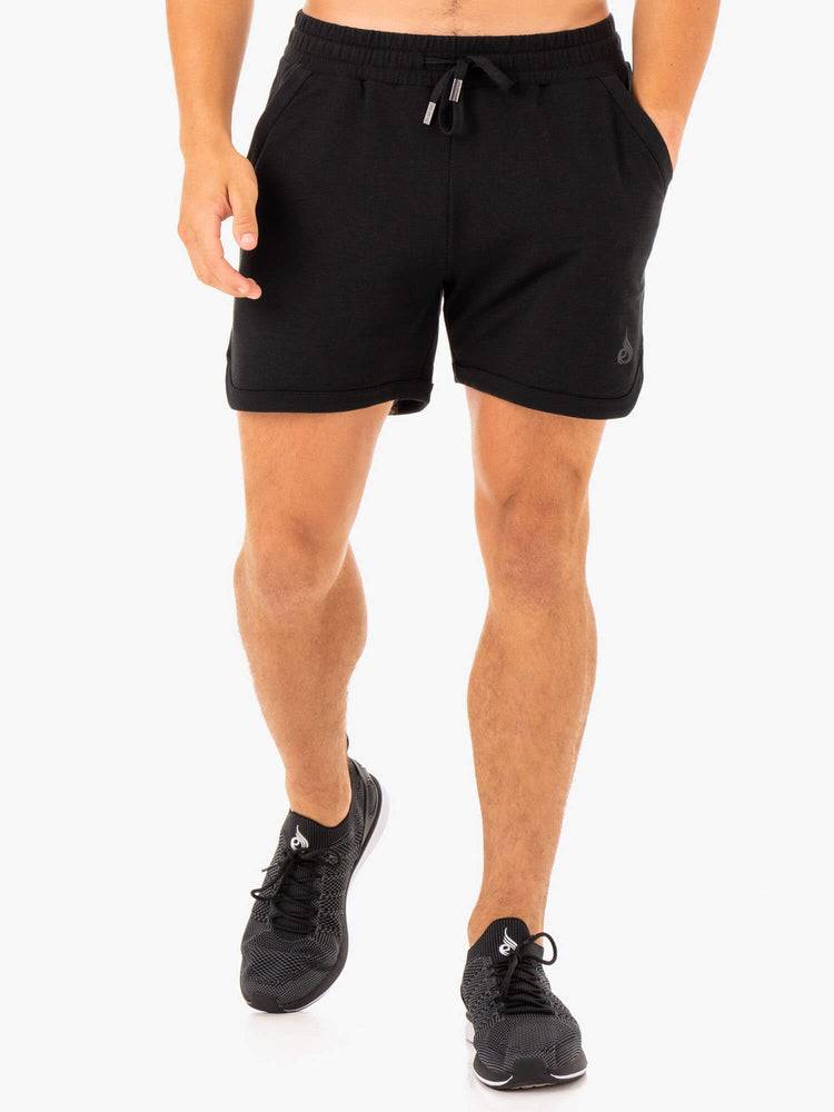 Ryderwear Men Shorts Optimal Gym Men's Shorts Black | CA2766GL