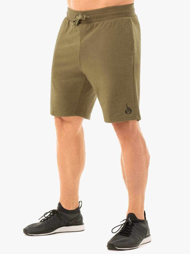 Ryderwear Men Shorts Original Track Men's Shorts Khaki | CA2761LH