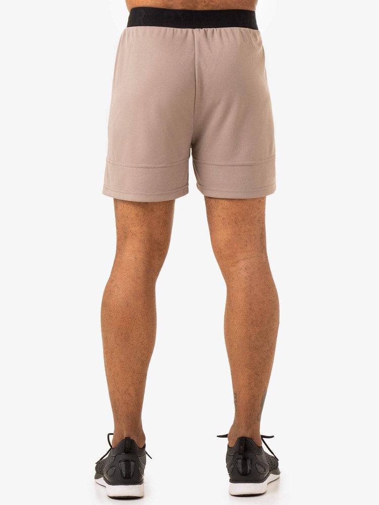 Ryderwear Men Shorts Overdrive Mesh Men's Shorts Mushroom | CA2758CE