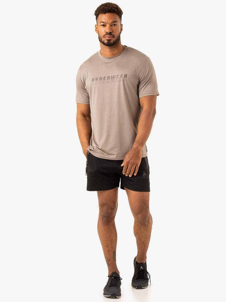 Ryderwear Men Shorts Overdrive Mesh Men's Shorts Black | CA2760ZG