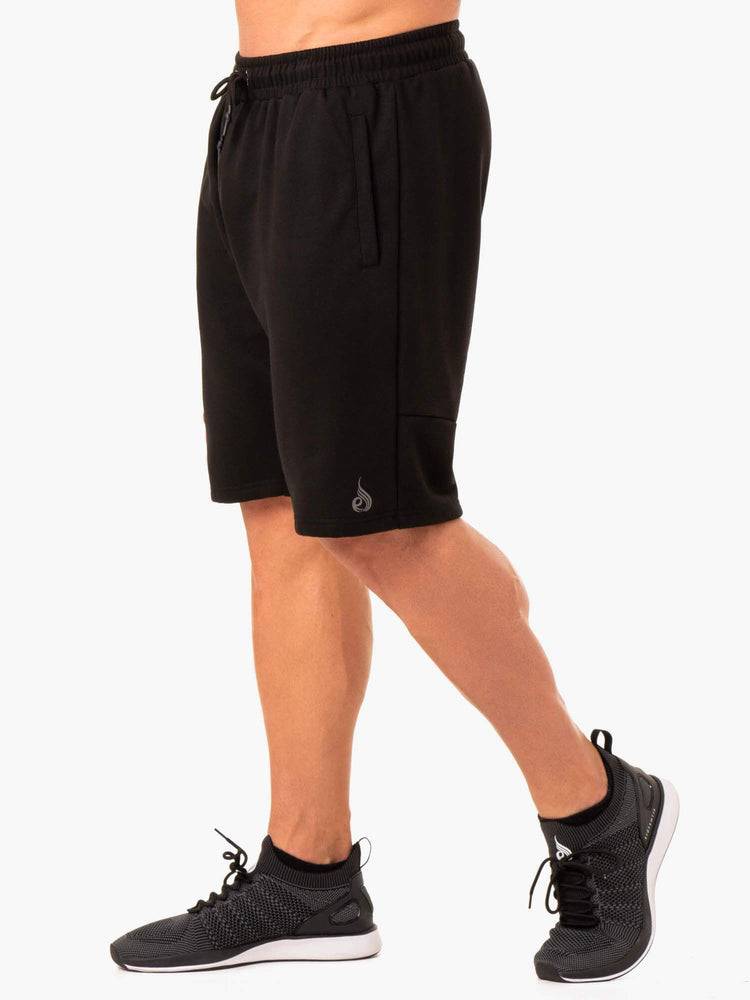 Ryderwear Men Shorts RWXKG Track Men's Shorts Black | CA2737JJ