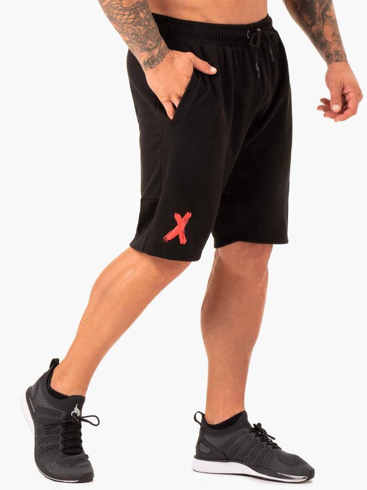 Ryderwear Men Shorts RWXKG Track Men's Shorts Black | CA2737JJ