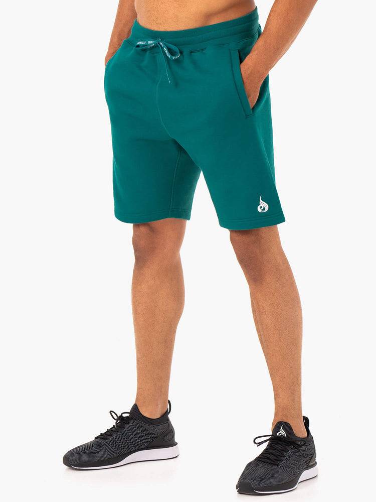 Ryderwear Men Shorts Recharge Track Men's Shorts Teal | CA2742SO