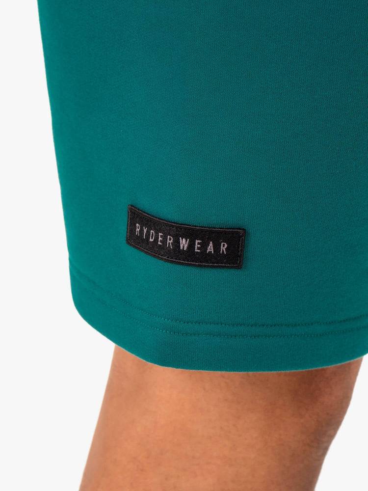 Ryderwear Men Shorts Recharge Track Men's Shorts Teal | CA2742SO