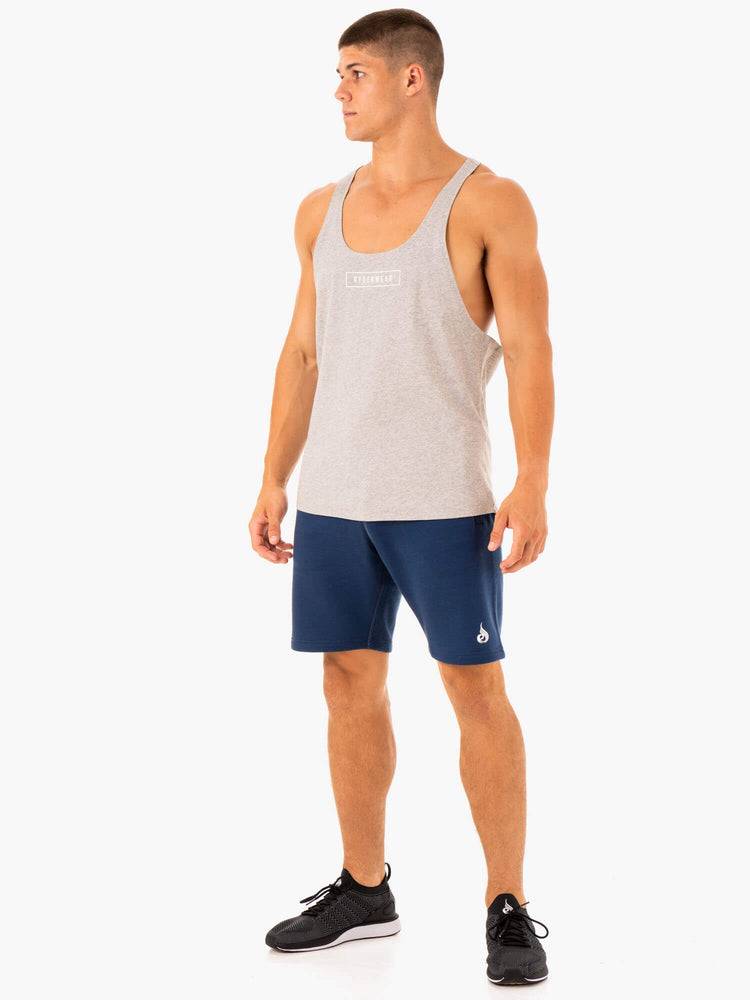 Ryderwear Men Shorts Recharge Track Men's Shorts Blue | CA2743AP